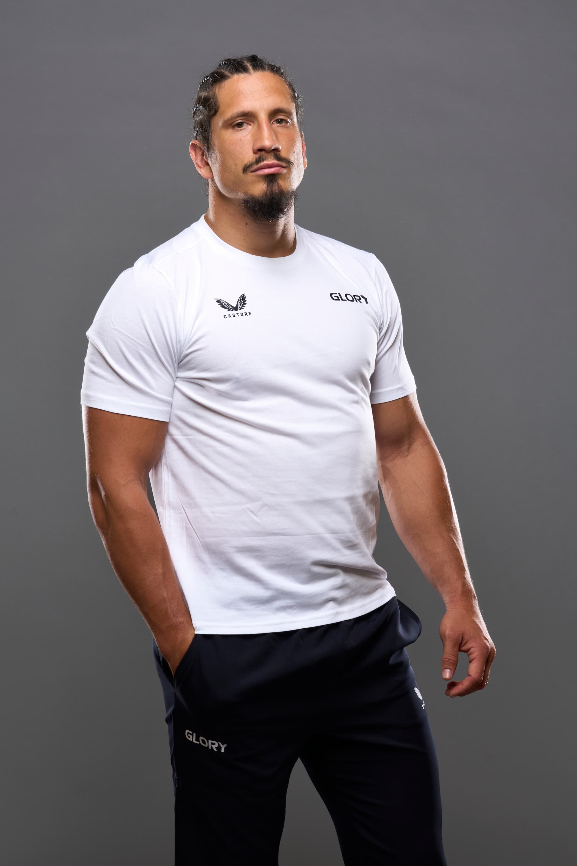 GLORY X Castore White Lifestyle T-Shirt