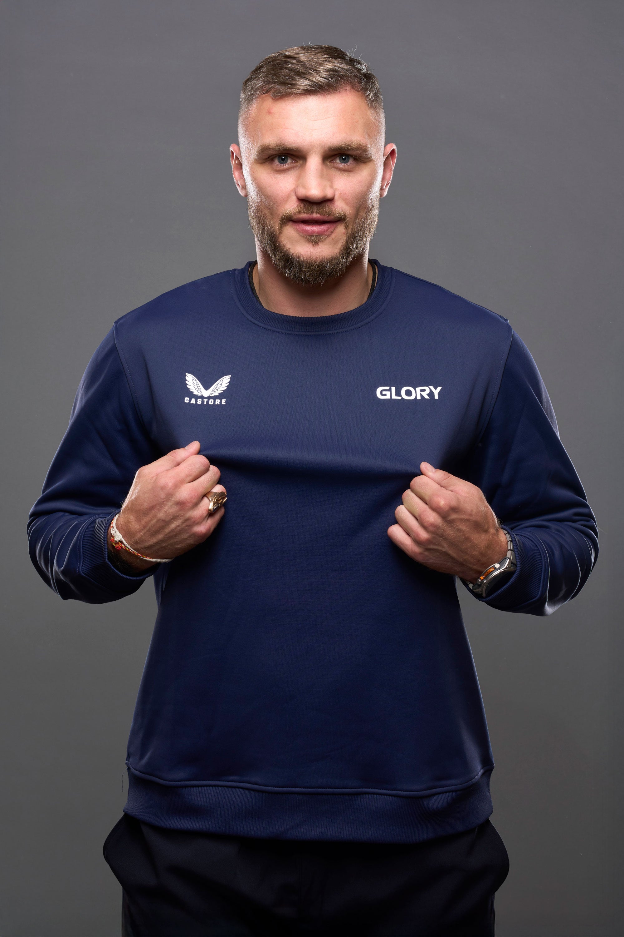 GLORY X Castore Peacoat Sweatshirt