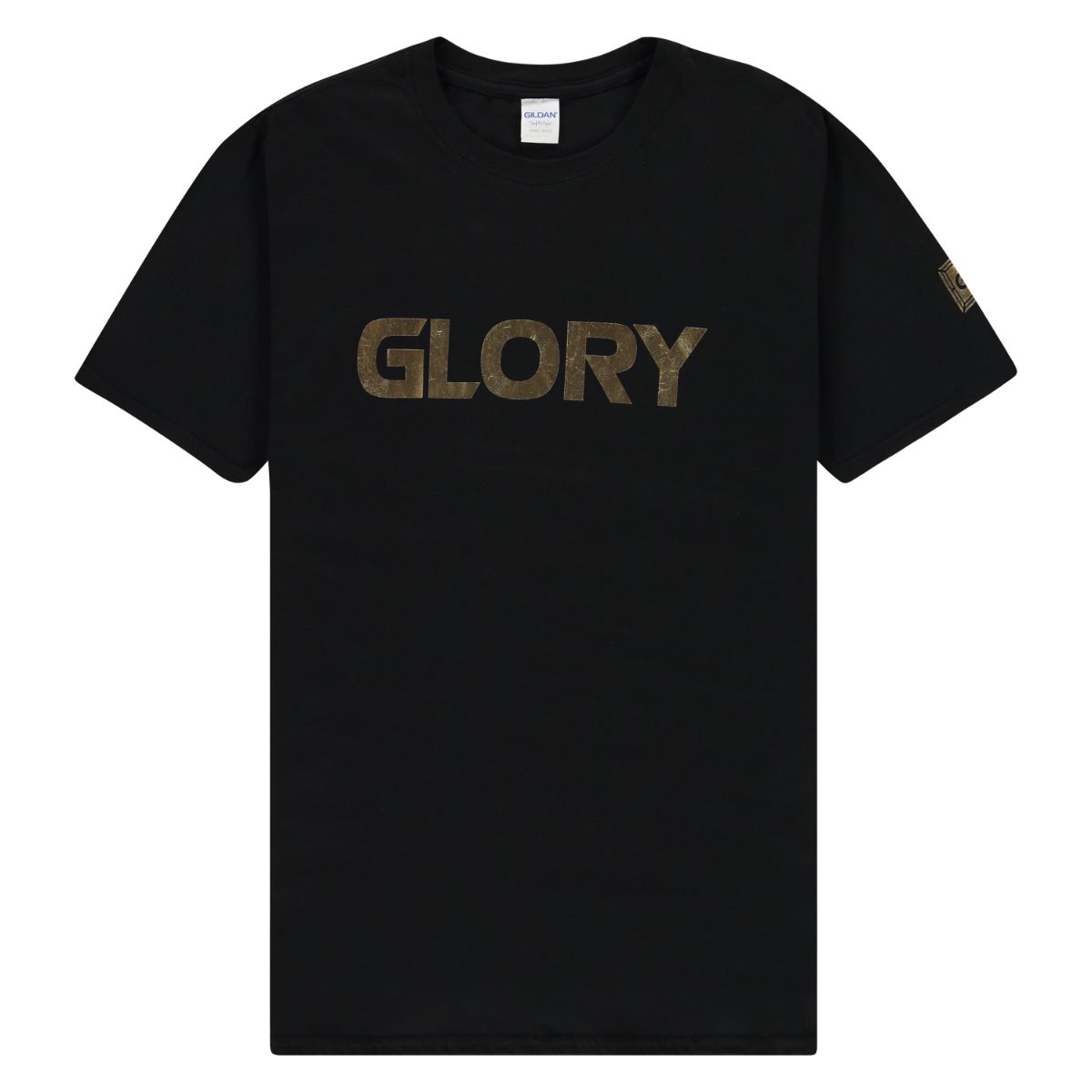 GLORY logo gold t-shirt