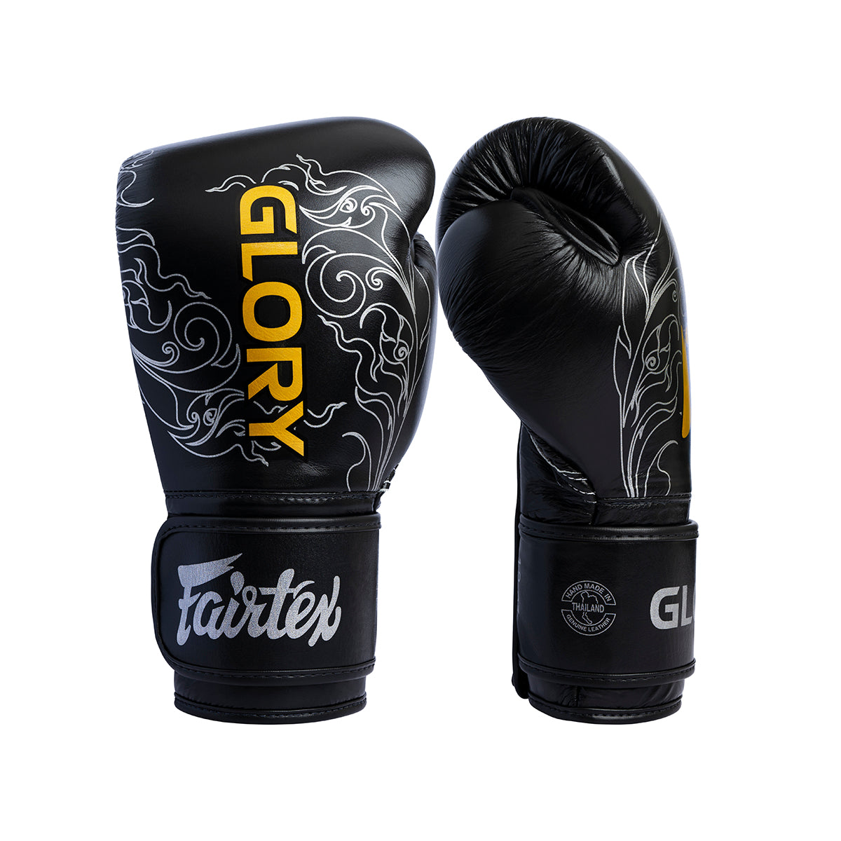 Fairtex X GLORY - Boxing Glove Black / Gold Logo
