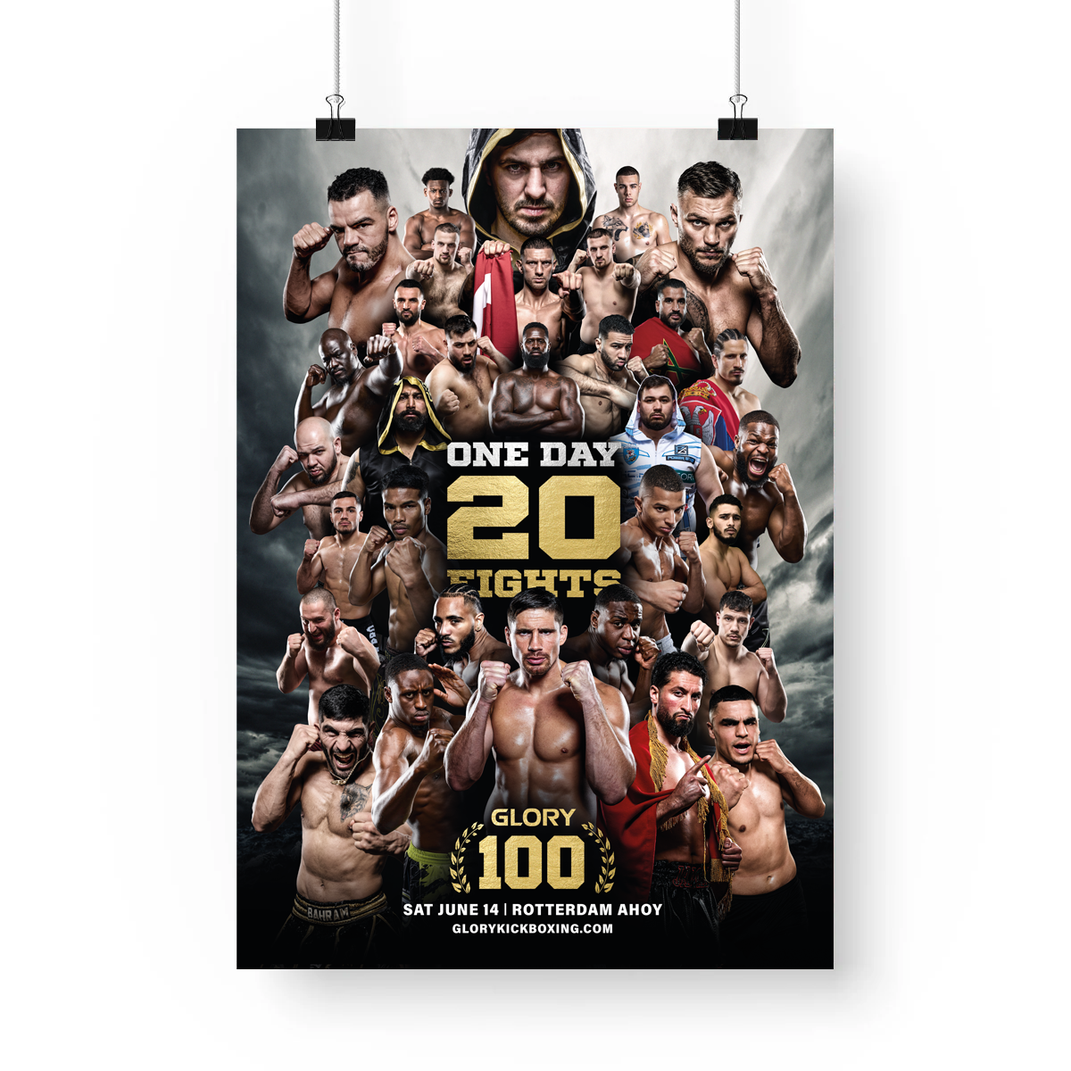 Glory 100 poster